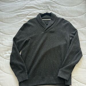 Banana Republic Charcoal V-Neck Men's Sweater